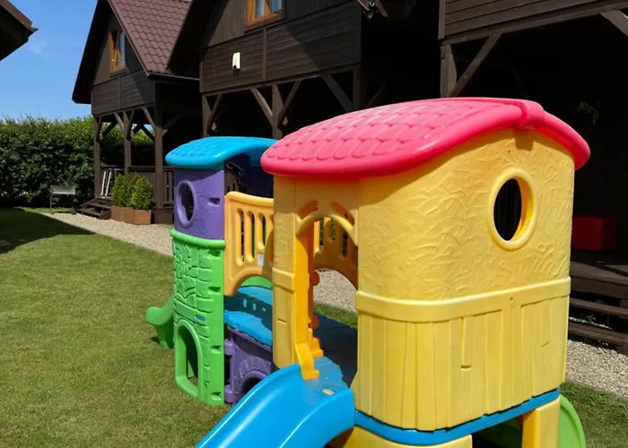 بيت خشبي Teczowe *