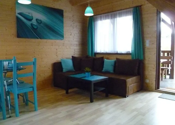 Teczowe بيت خشبي Władysławowo